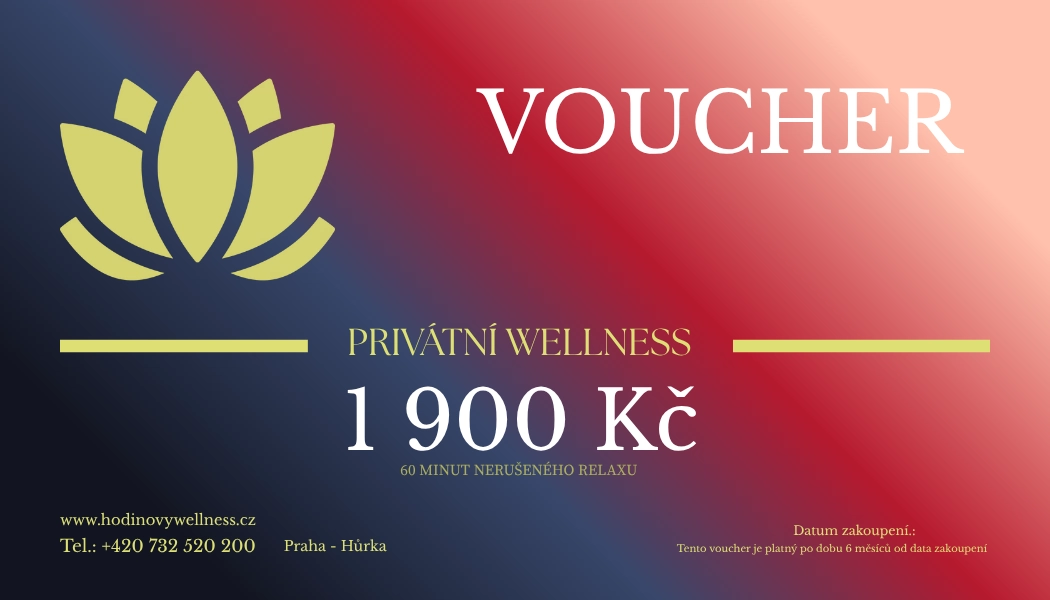 Dárkový voucher na privátní wellness v Praze